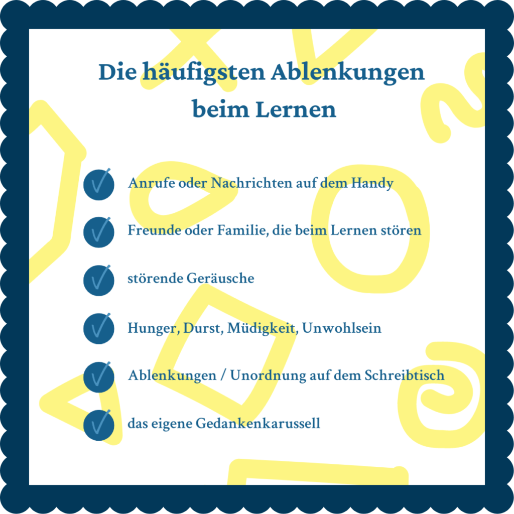 ablenkungen beim lernen blog ulrike adelt