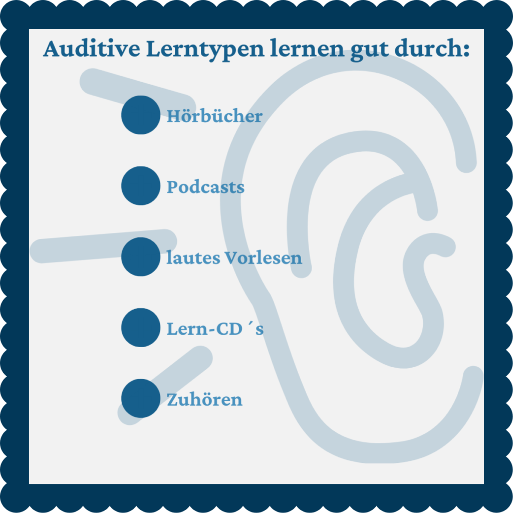 der auditive lerntyp lerncoaching